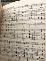 1926 SHEE MUSIC FOUR PART SONG FOR FEMALE VOICES VOLUME ONE M. WITMARK & SONS