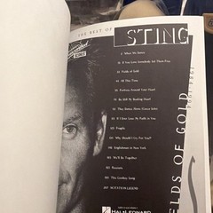 STING Songbook BEST OF 1984 -1994 Transcribed Scores Full Band Parts New!!!