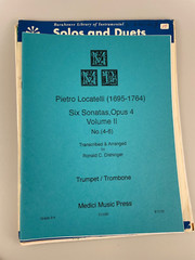 Trumpet and Trombone Duo Sheet Music Collection #1 Locatelli, Frackenpohl etc.