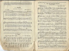 Twice 55 Community Songs Vintage Songbook (Brattleboro Library Copy, 1918)