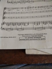 1928 M. Witmark & Sons « Christmas Dawn – The Wondrous Story » Sheet Music
