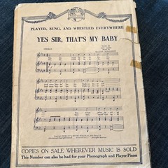 Ukulele Lady Sheet Music Produced By Irving Berlin 1925