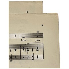 Sheet Music I CAN DREAM CAN&rsquo;T I 1937 Irving Kahal Sammy Fain Andrew Sisters
