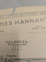 Valencia A Song of Spain Sheet Music J Padilla Great Temptations 1925 P/U/V T53