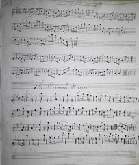 19th century Handwritten Music manuscripts – 66 pages – Quadrilles, etc