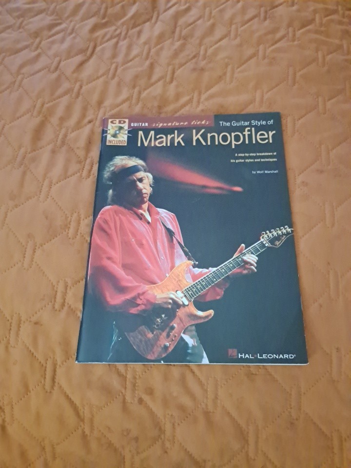Mark Knopfler Guitar Style Songbook Signature Licks Techniques CD Hal Leonard