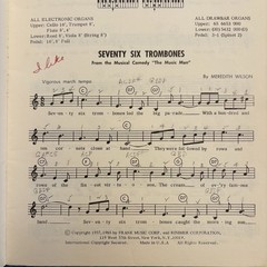 1965 Pointer System The Best of Broadway Showcase Series Organ Songbook