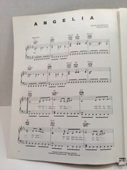 Angelia Sheet Music Richard Marx Piano Voice Guitar 80s Pop Rock F1AJ