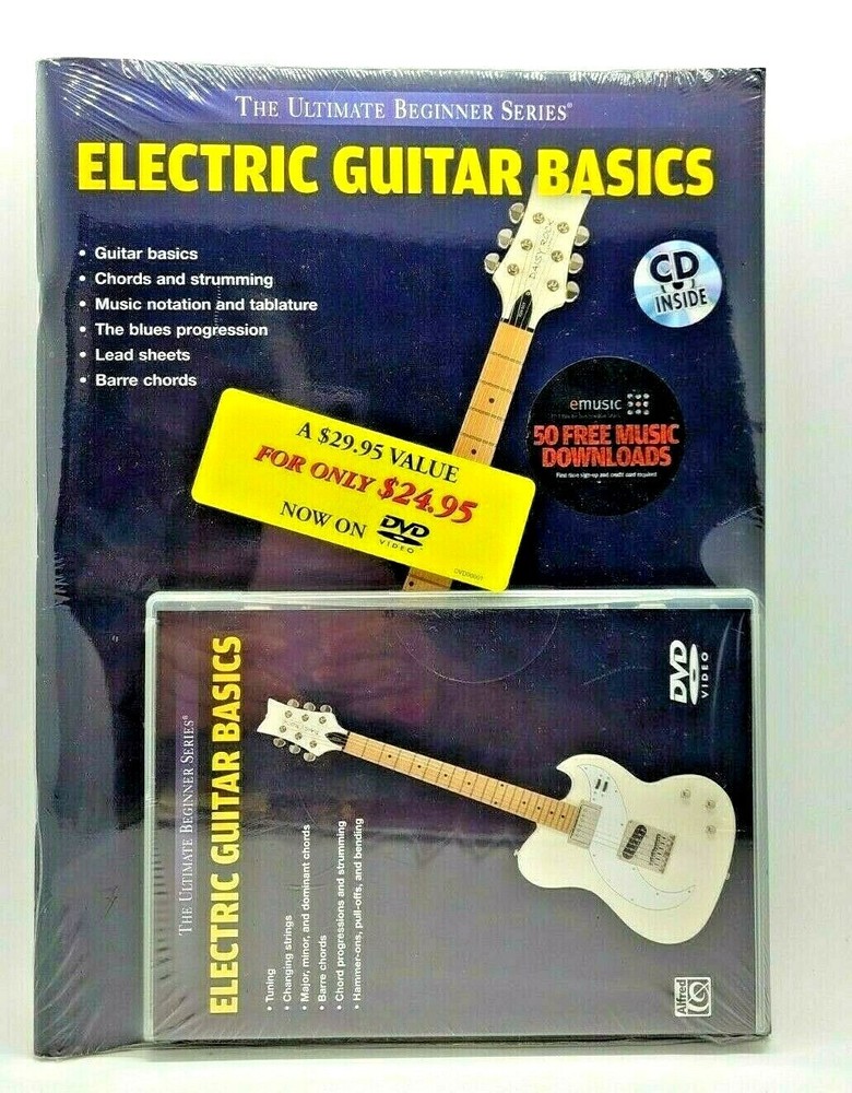 Electric Guitar Basics Steps One & Two, Book & DVD With CD