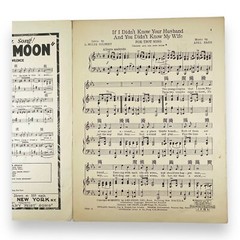 1926 If I Didn&rsquo;t Know Your Husband Gilbert/Baer Frances St. George Sheet Music