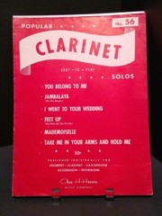 Popular Clarinet Solos No.56 Sheet Music F1AB