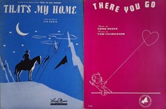 Lot of 40 Vintage 1940s Sheet Music Pieces All G or VG Pkg 1