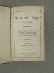 VTG Good Old Song Hymnal, C H Cayce, Words-Only, 649 Pg, Brown Hardcover, Good