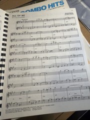 Eb Songbook 101 Big Band Combos Alto Saxophone Horn Flute Clarinet Comb Bound VG
