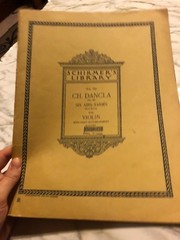 CH. Dancla 6 Airs Varies 1st Series for Violin with Piano Accompaniment Vol. 785