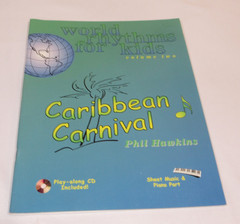 World Rhythms For Kids Volume Two Caribbean Carnival Piano Sheet Music Book