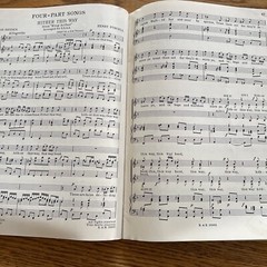 Twice 16 Choral Songs for Female Voices arr. Wiseman and Northcote, 1949 Vintage