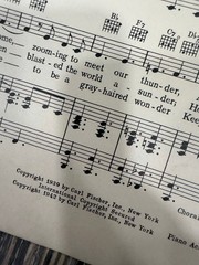 The Army Air Corps Sheet Music Capt. Robert Crawford P/V/G Carl Fischer 1939