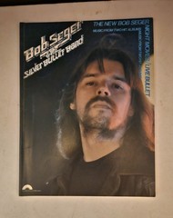 Vintage Near Mint Bob Seger & The Silver Bullet Band Music Song Book Live Bullet