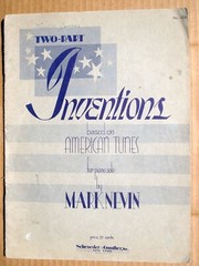 Two-Part Inventions Based on American Tunes Vtg Sheet Music Book 10 Songs (1941)