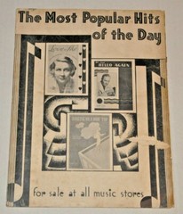 The Most Popular Hits of the Day 1934 Hello Again O&rsquo;Flynn Weldon New York USA