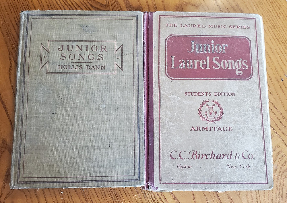 Hollis Dann Junior Songs 1918; C.C. Birchard & Co., Junior Laurel Songs 1915