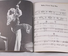 1976 Peter Frampton Comes Alive Songbook Music Book Pull Out Poster