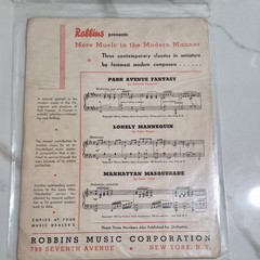 Robbins Music Corp. Stompin&rsquo; At The Savoy Piano Sheet Music Jazz