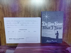 Do You Hear What I Hear? Choral Sheet Music SAB Harry Simeone Shawnee Press Lot
