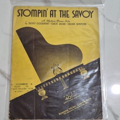 Robbins Music Corp. Stompin&rsquo; At The Savoy Piano Sheet Music Jazz