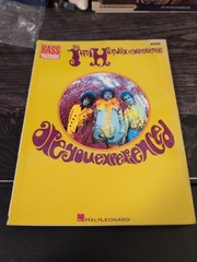 Jimi Hendrix Are You Experienced Sheet Music Bass Tablature Book Hal Leonard