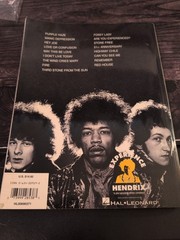 Jimi Hendrix Are You Experienced Sheet Music Bass Tablature Book Hal Leonard