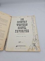 100 Country Western Gospel Favorites by Singspiration 1975 Music Song Book Piano