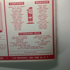 Robbins Music Corp 30 Spot Hits Collection Song Book Concert Band Marching Int