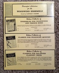 1972 JAZZ FLUTE w/Piano Accompaniment BIG-3 USA