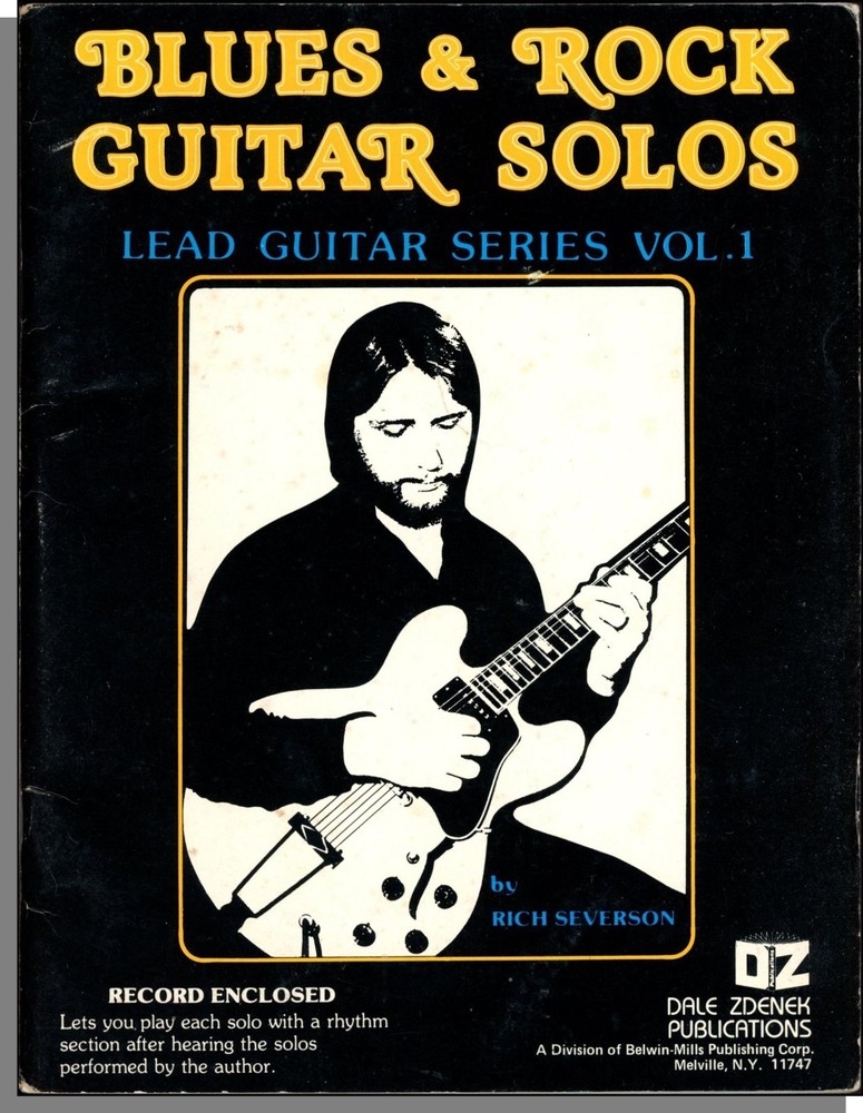 Blues & Rock Guitar Solos: Lead Guitar Series Vol. 1 – 1981 Tablature Instruct