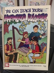 You Can Teach Yourself Dulcimer Instruction Book Spiral Bound Songbook Good