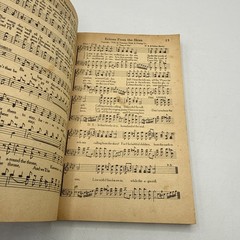 Vintage 1952 “Silver Chords” Triangle Music Company Hymnal Song Book Shape Notes