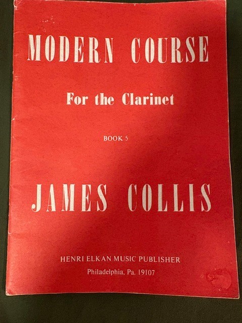 VINTAGE CLARINET MUSIC BOOKS