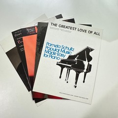 Pop R&B 5 Sheet Music Lot Whitney Alicia Keys Mariah Carey Norah Jones K Ci JoJo