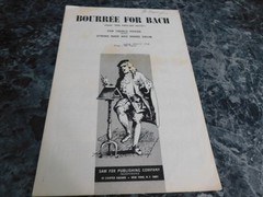 Bourree for Bach 2nd English Suite SSA String Bass Snare Drum