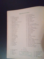 Music Round the Clock Book, 1955/56, Hardcover, Good Condition, 96 pages Nice