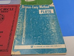 Lot of 5 Vintage Sheet Music Books Flute Piano Violin 1950&rsquo;s 60s