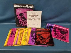 Hammond Touch 2 The New Hammond Organ Course Sheet Music + Books VTG &rsquo;70s