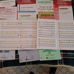 47 MUSIC BOOK LOT Wicked Broadway Phantom Pop Christmas Rock Disney Chorus SATB