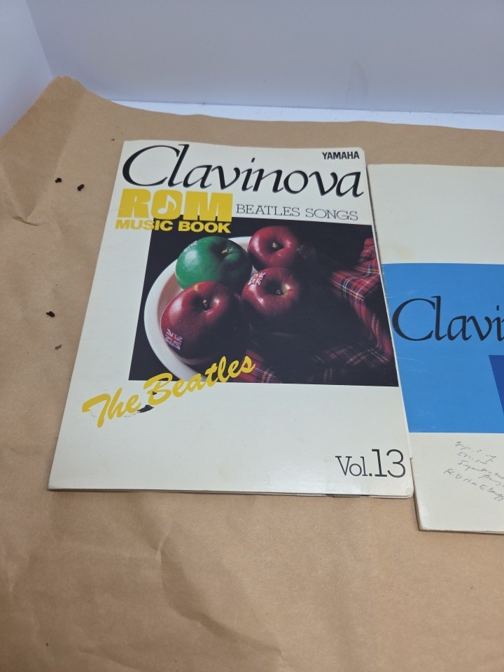 yamaha clavinova Rom Music Book. Vol 13 The Beatles. UNTESTED