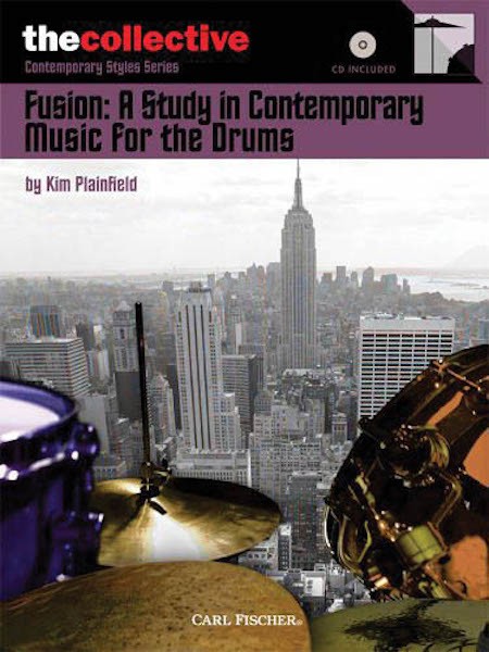 Fusion A Study in Contemporary Music Jazz Drum Lessons Play-Along Book CD
