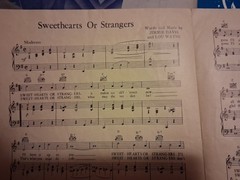 Lot 12 Vintage Sheet Music 1930&rsquo;s – 1940&rsquo;s.
