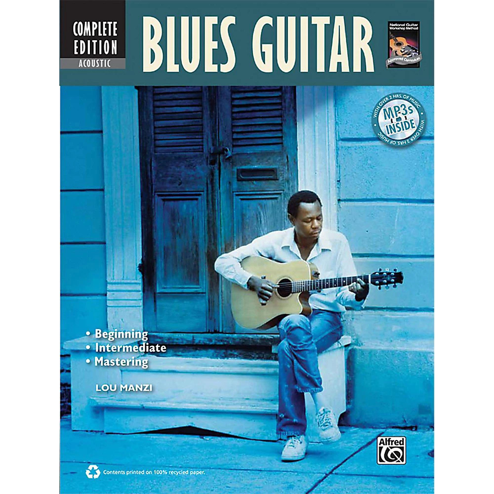 Alfred Acoustic Blues Guitar Method Complete Book with CDDVD