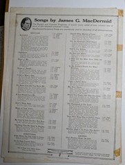 1901 William McKinley Funeral Sheet Music Beautiful Isle of Somewhere JS Fearis